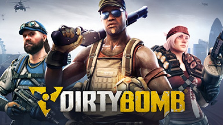 The marketing covert art for Dirty Bomb that was originally produced by Nexon, when the game was operated by them.