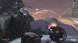 In-game screenshot from the Halo 3 campaign.